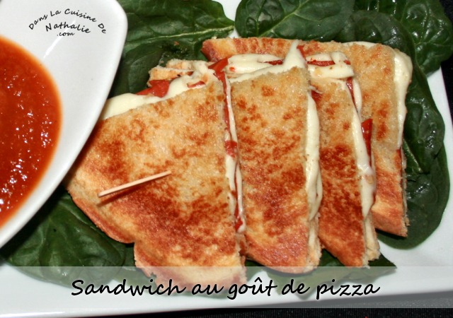 Sandwich pizza