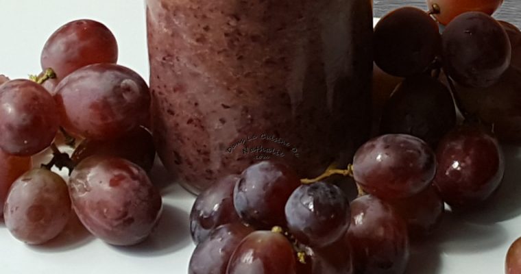 Slush aux raisins… santé!